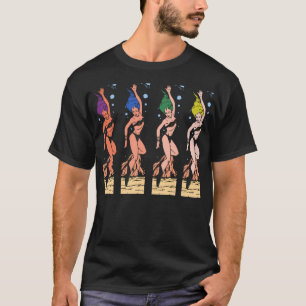 T-shirt Alien de l'espace féminin