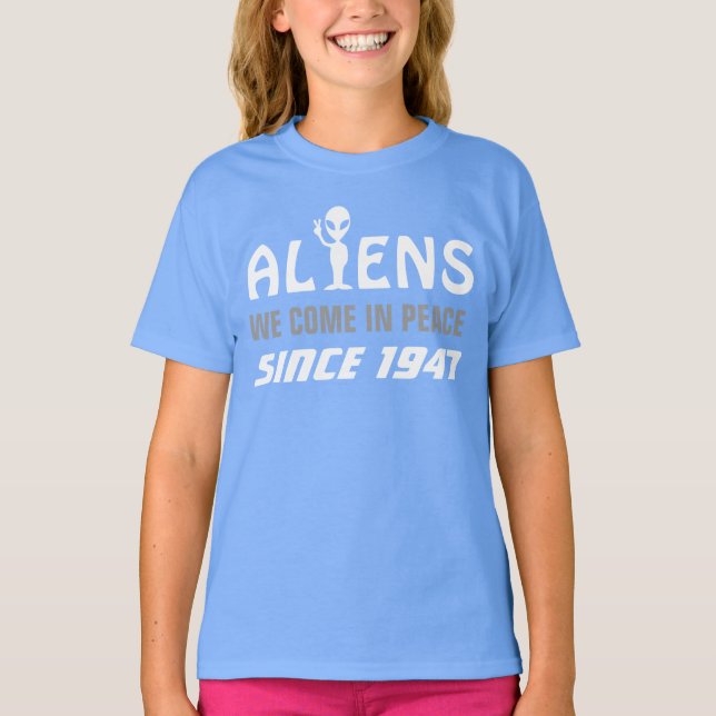 T-shirt Alien de Roswell (Devant)