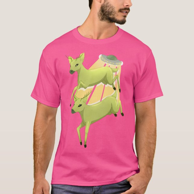 T-shirt Alien Deer (Devant)