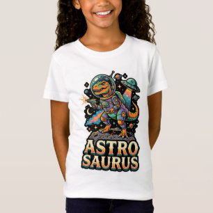 T-Shirt Alien Dinosaur Astro Saurus : Rétro Astronaute Spa