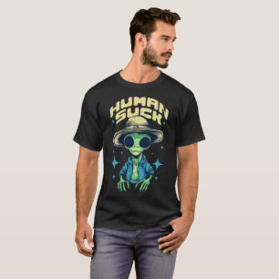 T-shirt Alien drôle