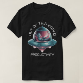 T-shirt Alien drôle en OVNI