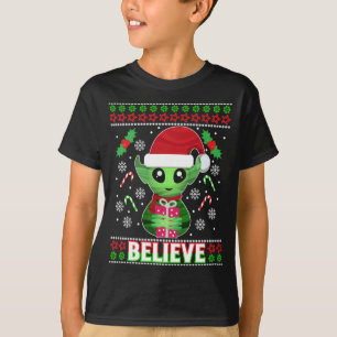 T-shirt Alien Elf - Doux de Noël moche
