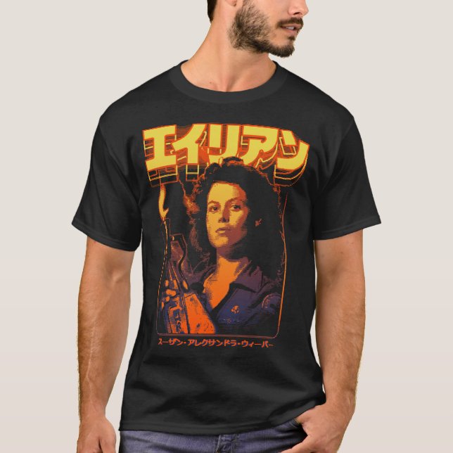 T-shirt Alien Ellen Ripley (Devant)