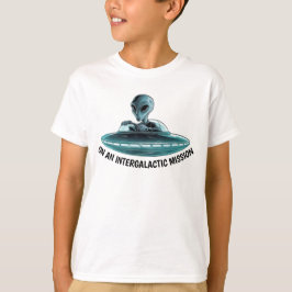 T-shirt Alien en OVNI