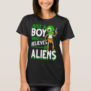 T-shirt Alien Enduction Boys Science Fiction Extraterrestr