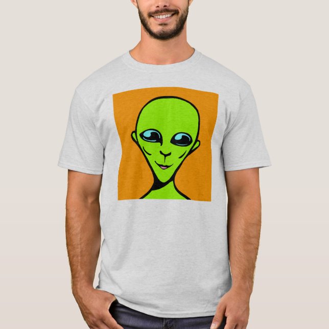 T-shirt Alien/ET heureux (Devant)