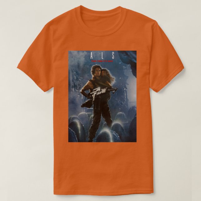 T-shirt Alien FuckALS (Design devant)