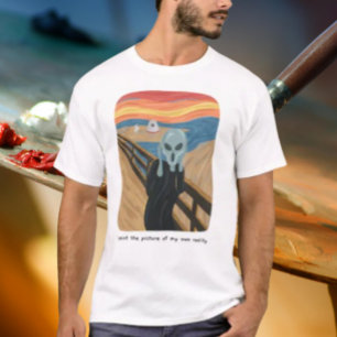 T-shirt Alien Gogh hurle