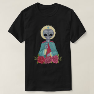 T-shirt Alien gris