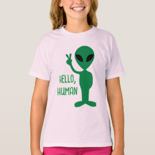 T-shirt Alien - Hello Human