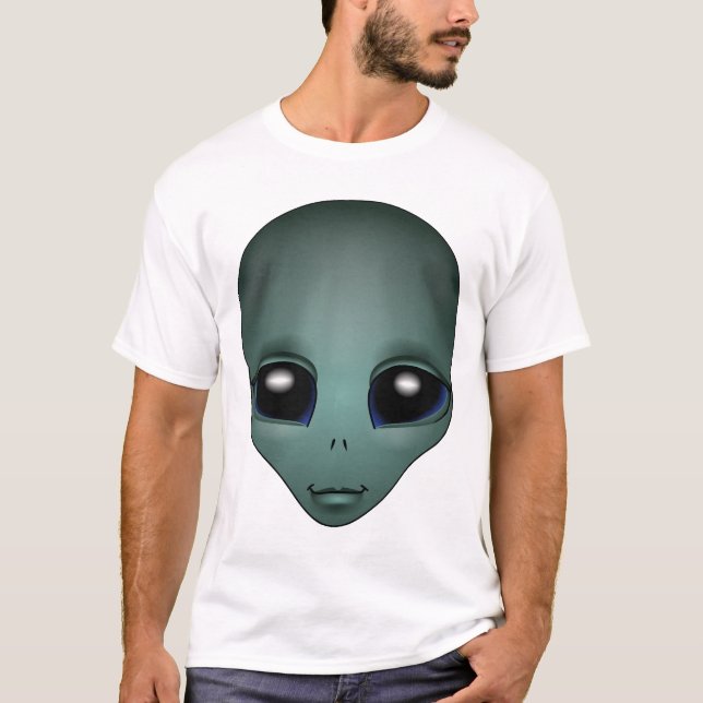 T-Shirt Alien Hommes Chemises Aliens Unisex ET Che (Devant)
