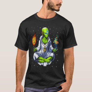 T-shirt Alien Illuminati Conspiration Théorie Tous Voir le
