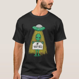 T-shirt Alien "J'ai voté"