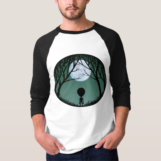 T-shirt Alien Jersey Shirt Alien w. Jersey (Devant)