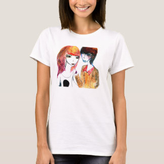 T-shirt Alien Love four