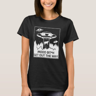T-shirt Alien Pour Adultes Spacecraft Ufo Green Area 51 3