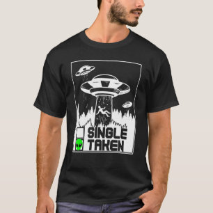 T-shirt Alien Pour Adultes Spacecraft Ufo Green Area 51 4