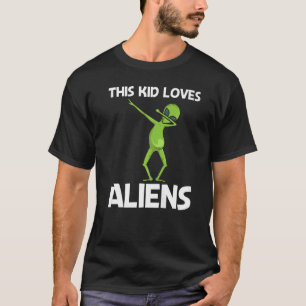 T-shirt Alien Pour Enfants Garçons Vie Extraterrestre