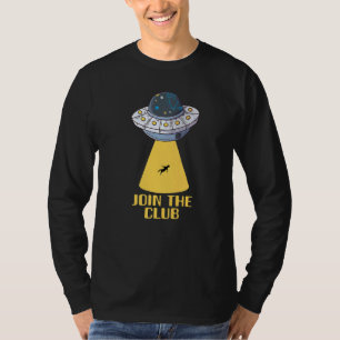 T-shirt Alien Pour Hommes Tête Vert Ufo Area 51 Espace