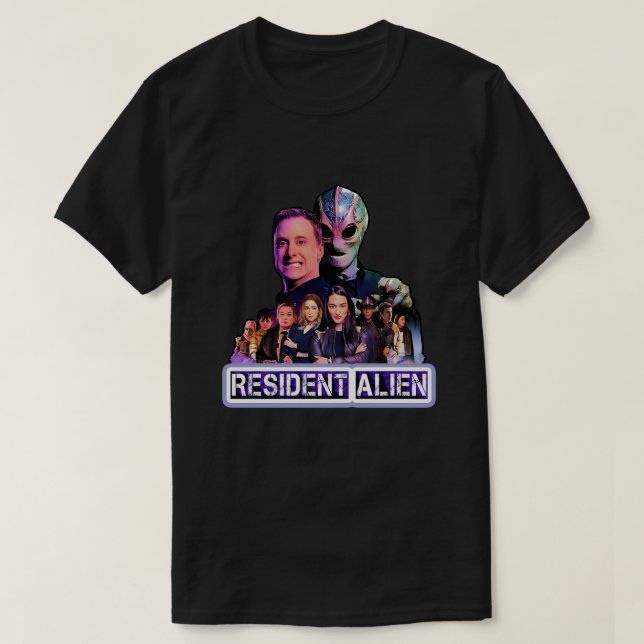 T-shirt Alien résident (Design devant)