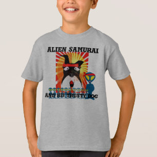 T-shirt Alien Samurai