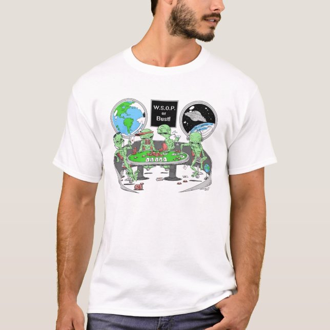 T-shirt alien-tisonnier (Devant)