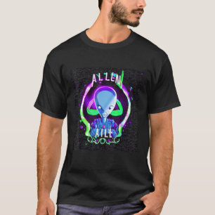 T-shirt Alien UFO UAP 51 zone grise de ce monde créer