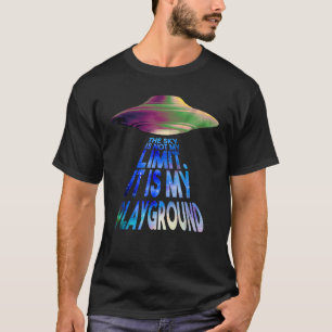 T-shirt Alien vaisseau spatial UFO 1