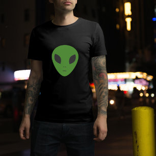 T-shirt Alien vert