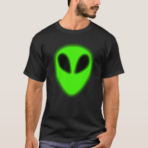 T-shirt Alien vert brillant