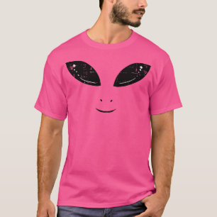 T-shirt Alien Visage Drôle Costume Ufo Space Boys Filles E