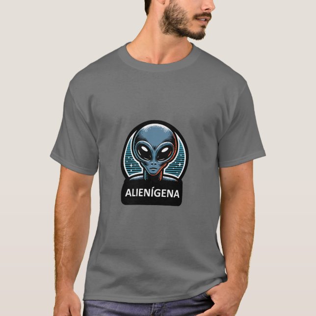 T-shirt alienígena (Devant)
