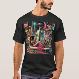 T-shirt Aliens de la science-fiction vintage