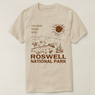 T-shirt Aliens de la soucoupe volante UFO du parc national