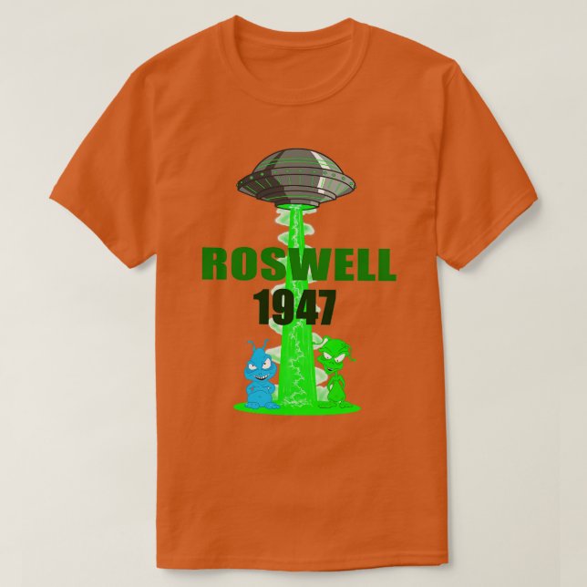T-shirt Aliens de Roswell (Design devant)