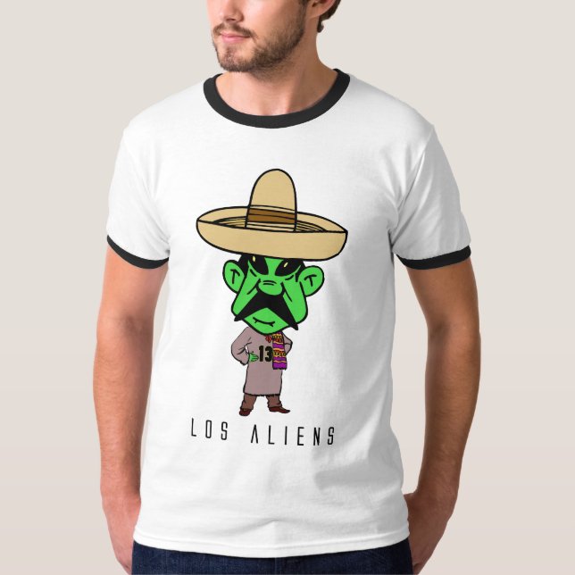 T-shirt Aliens de visibilité directe (Devant)