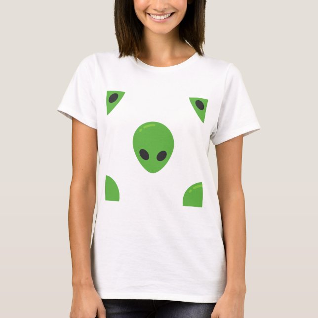 T-shirt aliens émoji (Devant)