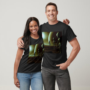 T-shirt ALIENS gris SF 1