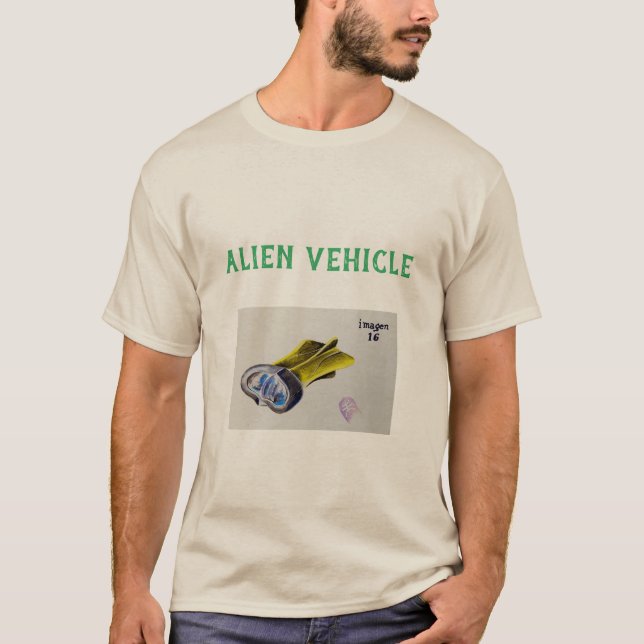 T-shirt aliens home (Devant)