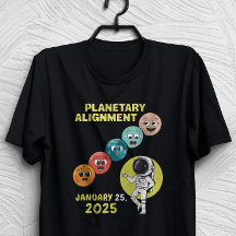 Alignement planétaire Janvier 2025 Système solaire