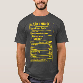 T-shirt Alimentation barman