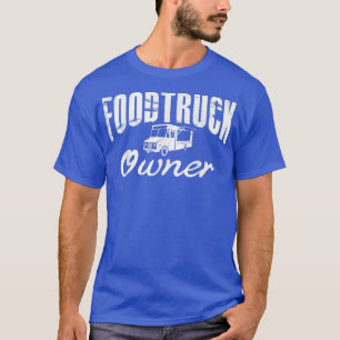 T-shirt Alimentation Camion Lettering Street Food Pop-up R
