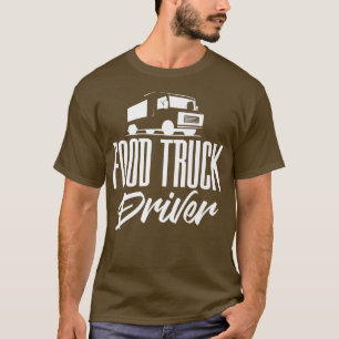 T-shirt Alimentation Camion Lettering Street Food Pop-up R