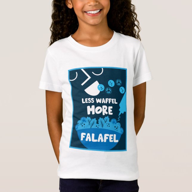 T-Shirt Alimentation de la rue Falafel (Devant)