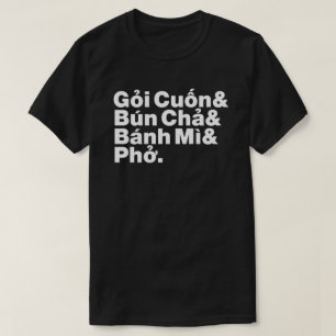 T-shirt Alimentation de rue vietnamienne