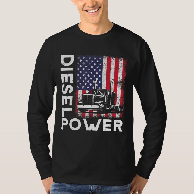 T-shirt Alimentation diesel (Devant)