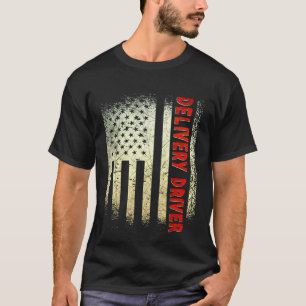 T-shirt Alimentation Livraison par messagerie Chauffeur Pu