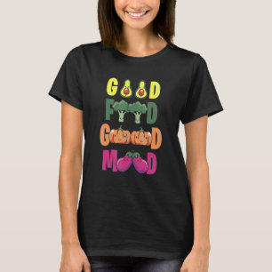 T-shirt Alimentation Végétale Bonne Humeur Devenez Végétal