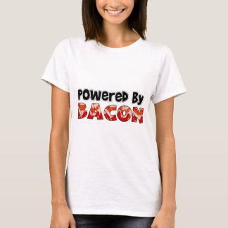T-shirt Alimenté par Bacon